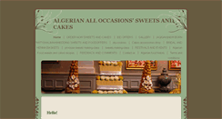 Desktop Screenshot of algeriancuisine.co.uk